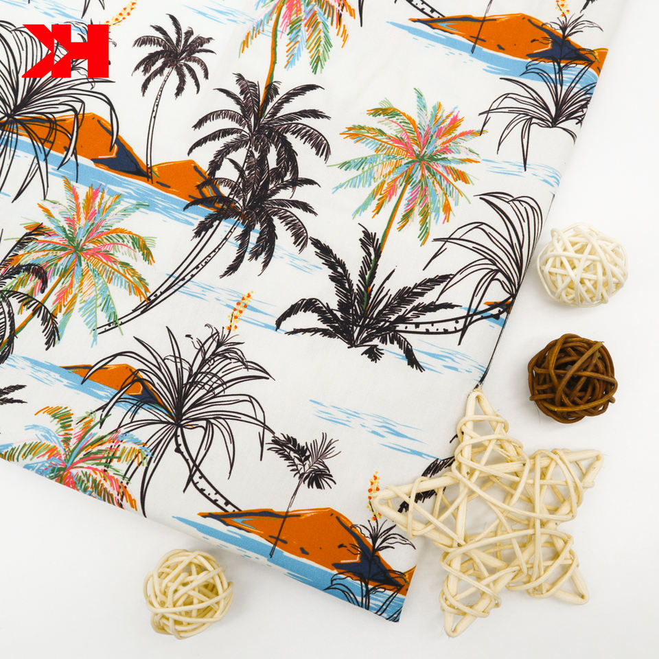 Hawaiian pattern fabric